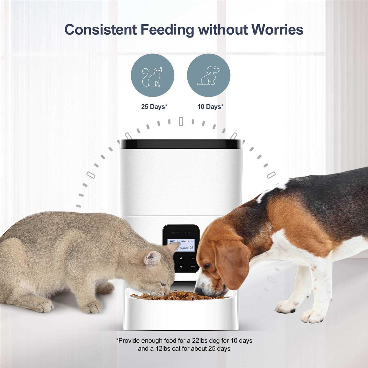 Automatic Dog & Cat Feeder J818885