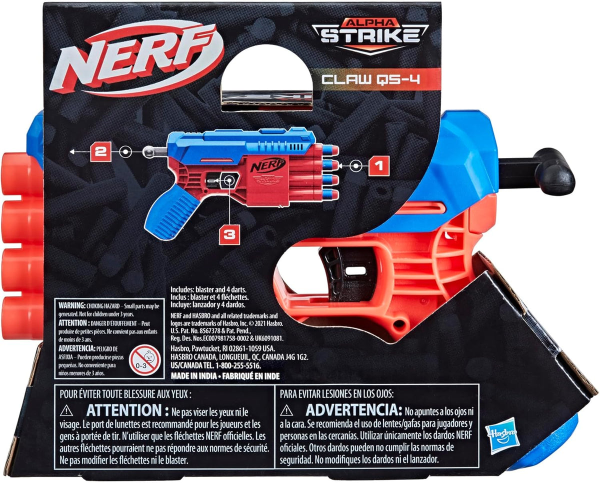 4 Official Elite Foam Darts Blaster K10966