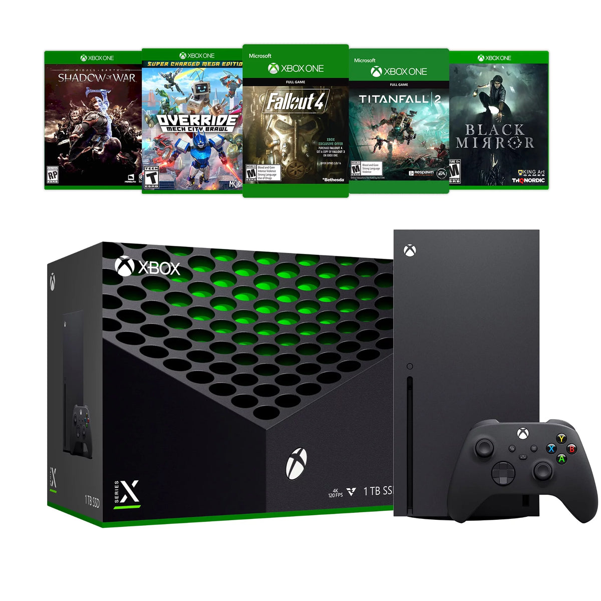 1TB SSD Console Bundle with Five Games I711