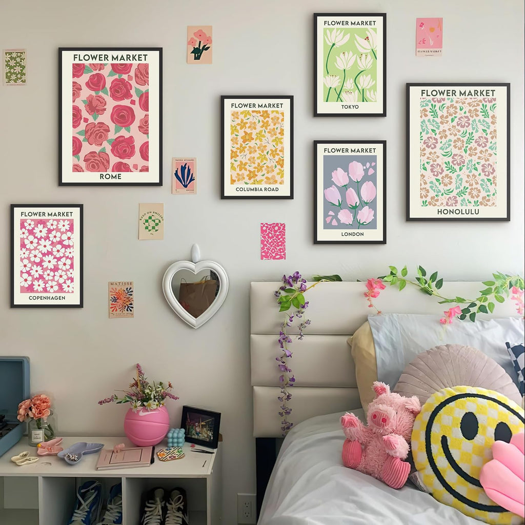 6 Pack Wall Art Posters Prints B717