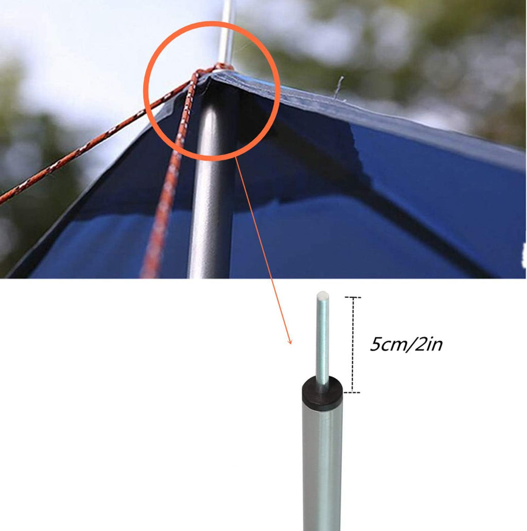 Adjustable Tarp Pole Set of 2 Y840434