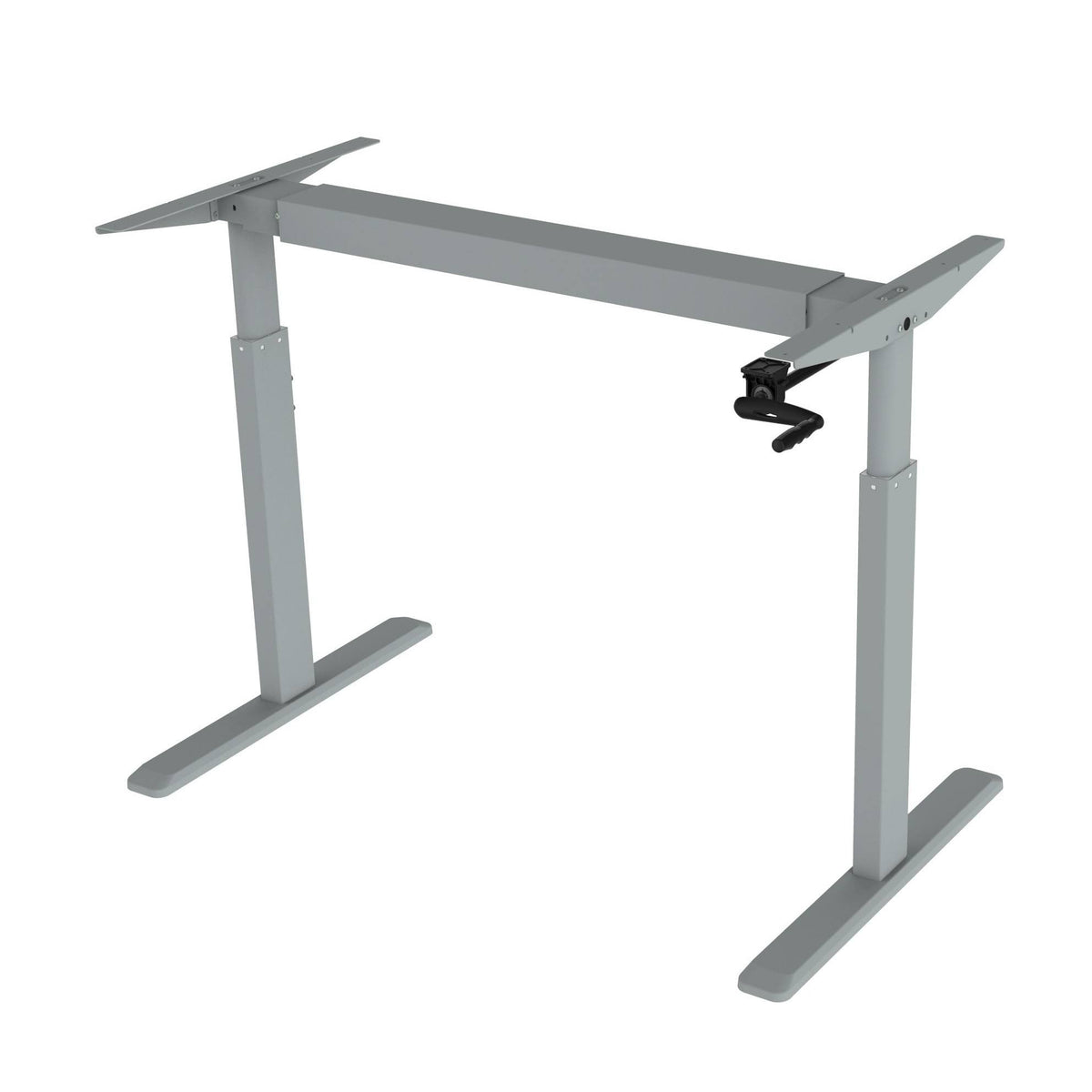 Grey Height Adjustable Crank Desk J5125