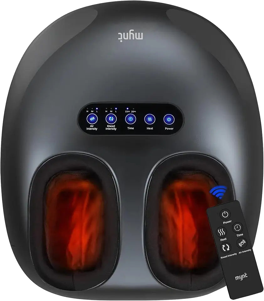 FSA HSA Eligible Shiatsu Foot Massager with Heat F895