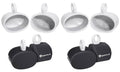 6x9" White Aluminum Wakeboard Tower Speaker Pods U3534