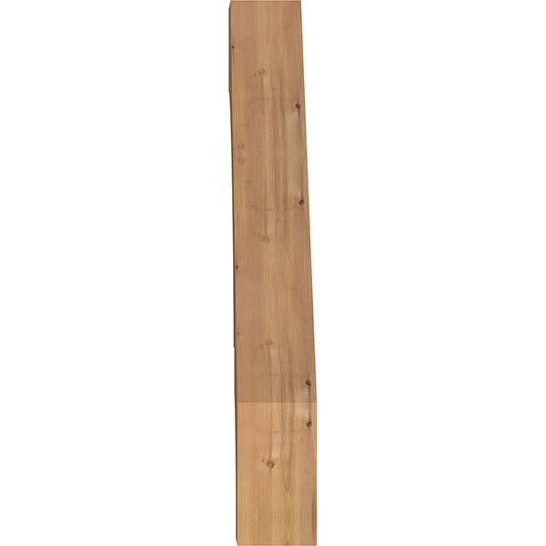 5 1/2x22W x 28x22D x 40x22H Balboa Smooth Brace, Western Red Cedar D918