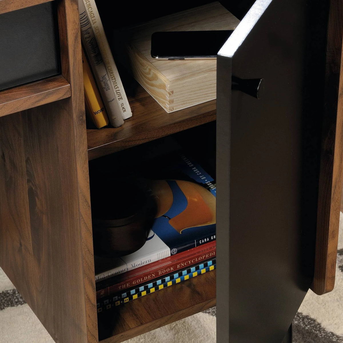 Grand Walnut Writing Desk Z96131