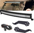 30'' Curved LED Light Bar with Windshield Mount Brackets for UTV G605541