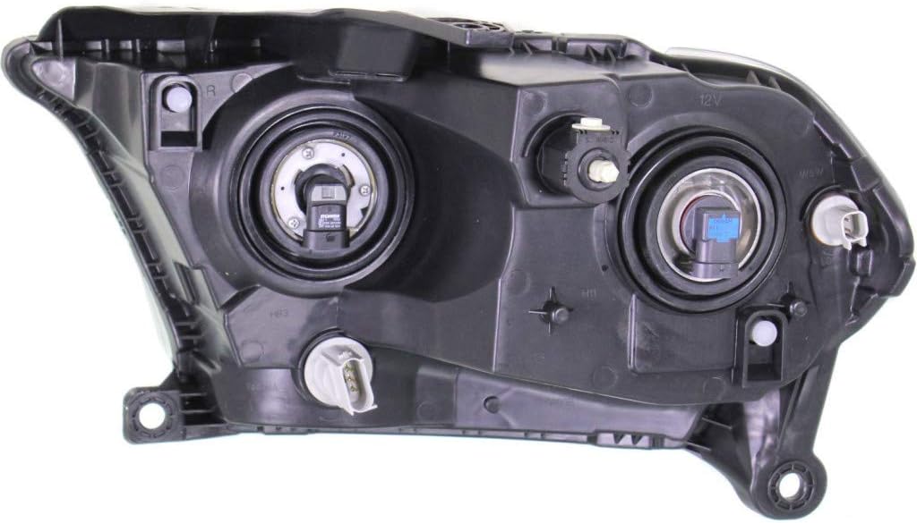 Halogen Headlight Driver and Passenger Side with Bulbs X675