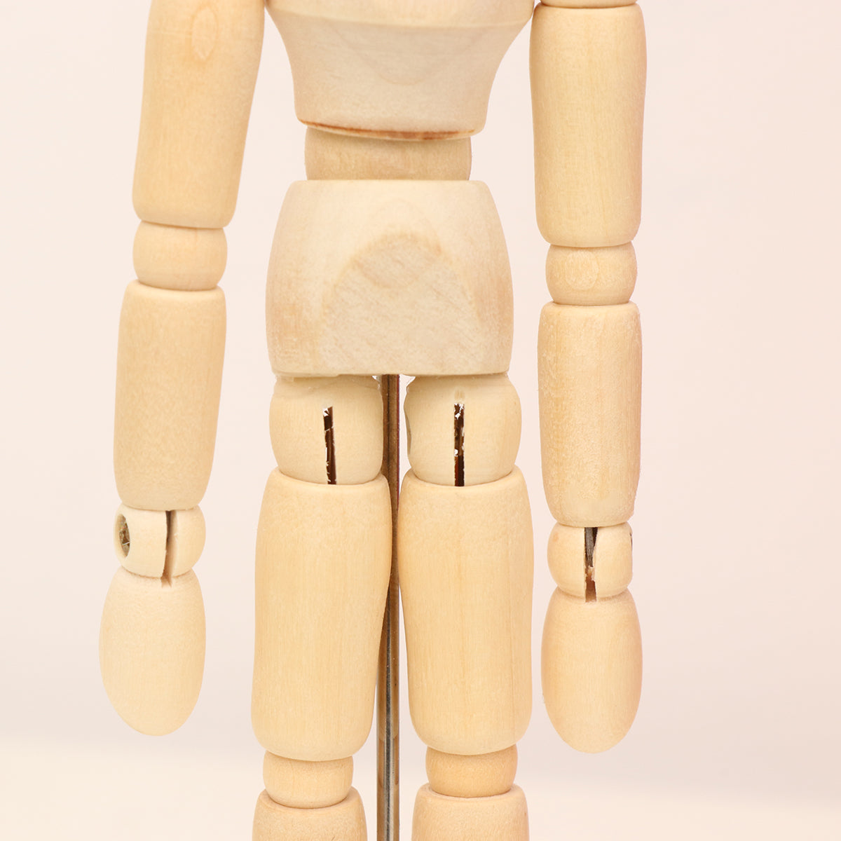Wooden 3D Movable Joint Puppet Doll (5.5 Inches) N82978