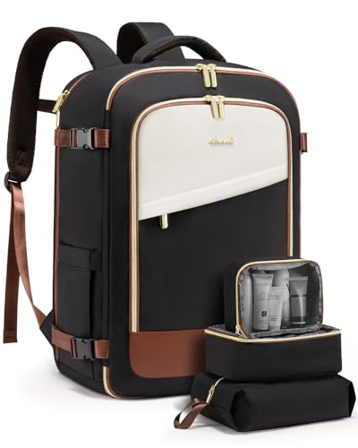 40L Waterproof Travel Backpack with 3 Packing Cubes L191191