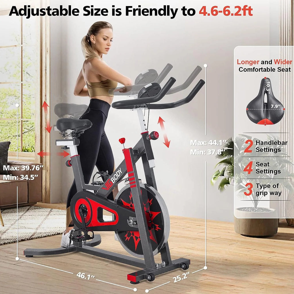 Exercise Bike Stationary Indoor Cycling Bicycle B81807