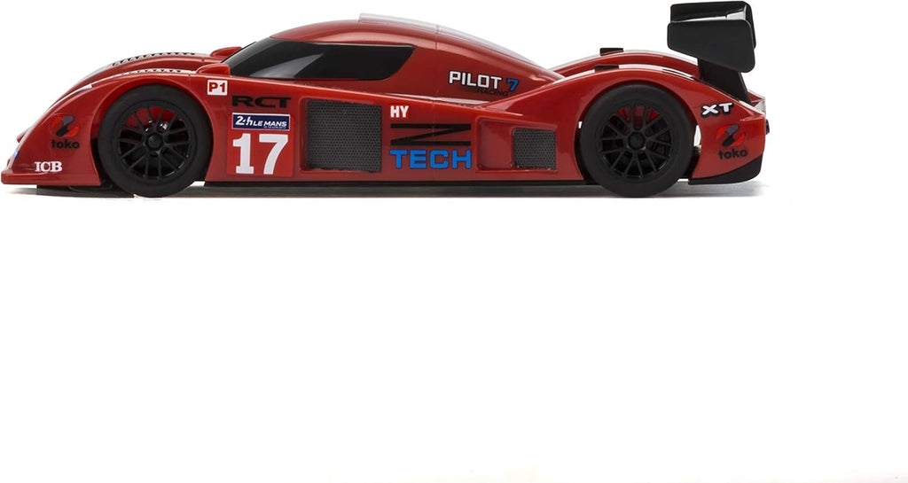 Red/White/Black 1:32 Slot Car Race Track Set D5477
