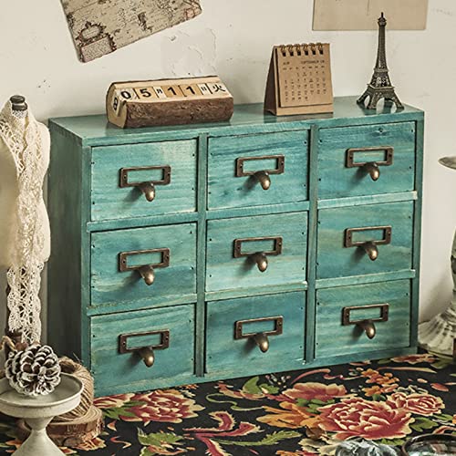 Traditional Solid Wood Small Chinese Medicine Cabinet Apothecary Drawer Dresser M985