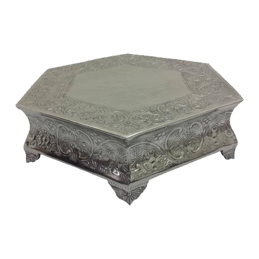 Wedding Cake Stand Hexagonal Shape 16 M40158