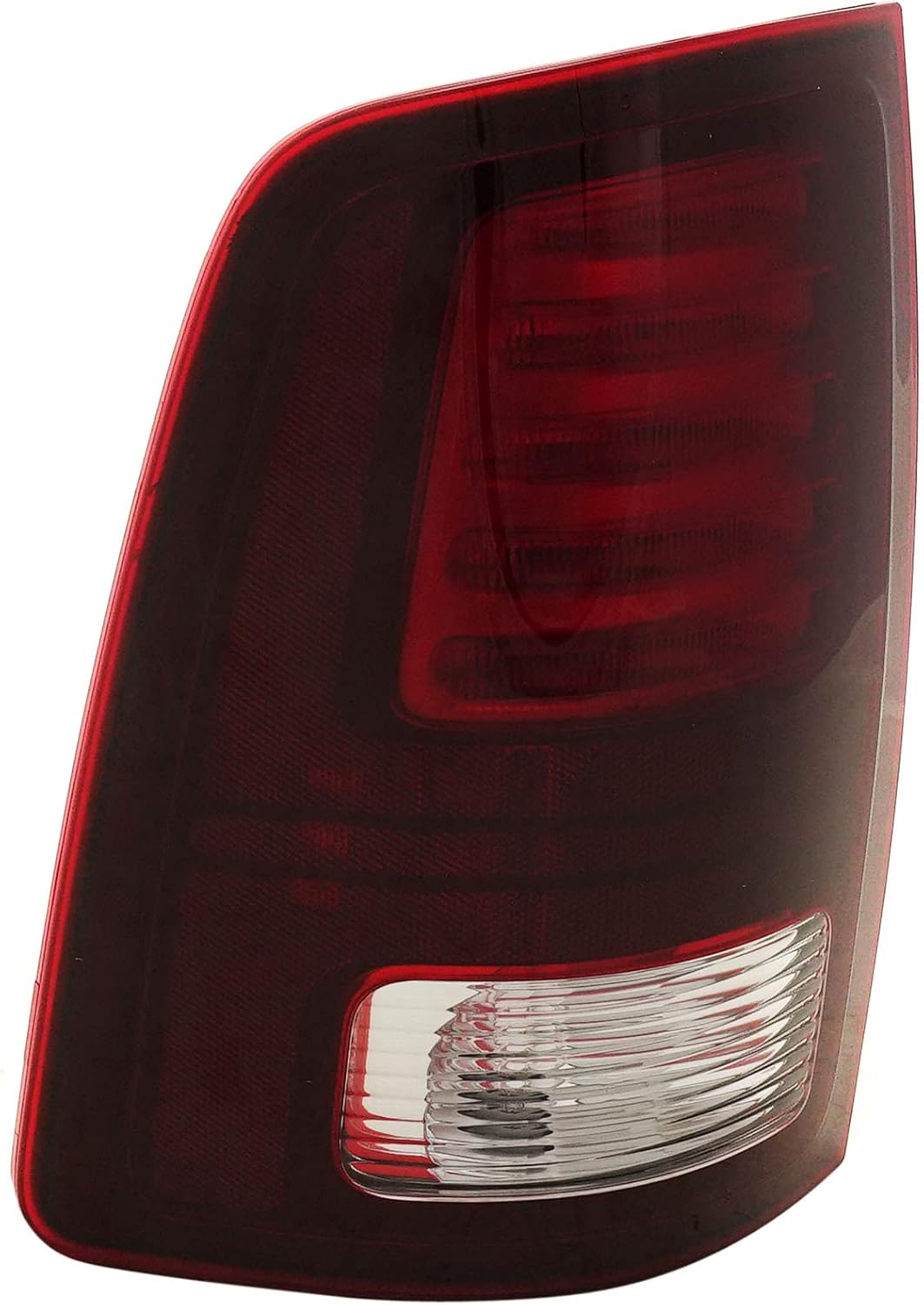 Tail Light with Clear & Red Lens Black Interior LED Driver Side Q6698