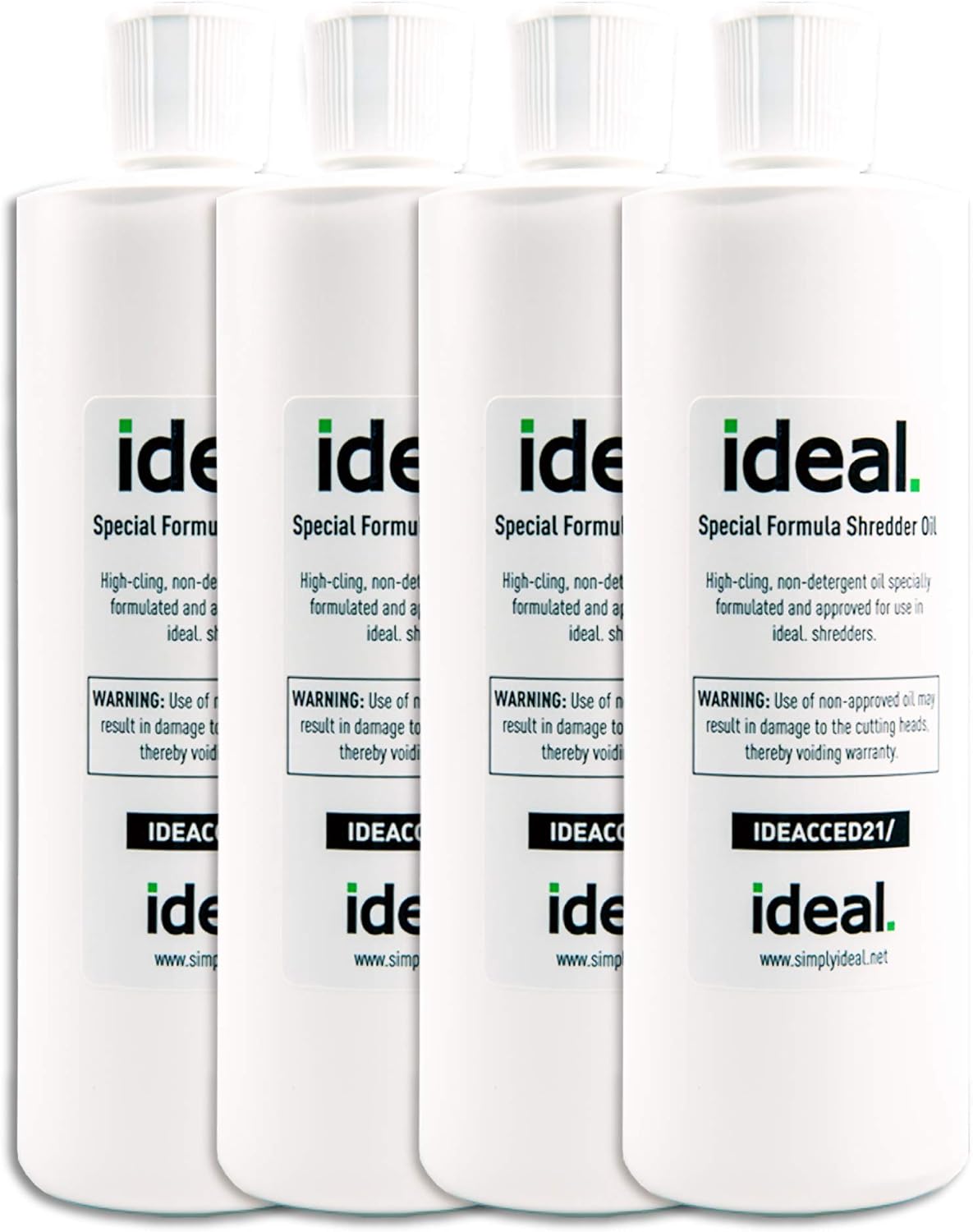 Special High-Cling Shredder Oil, 16 Oz, Pack of 4 Bottles E5780