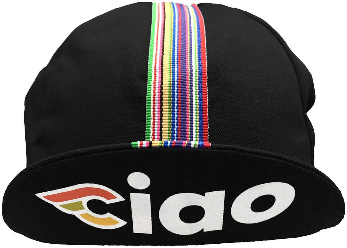 Black Cycling Cap W391