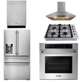 30 Wall Oven, Cooktop, Range Hood, Refrigerator with Water and Ice Dispenser, Dishwasher N406