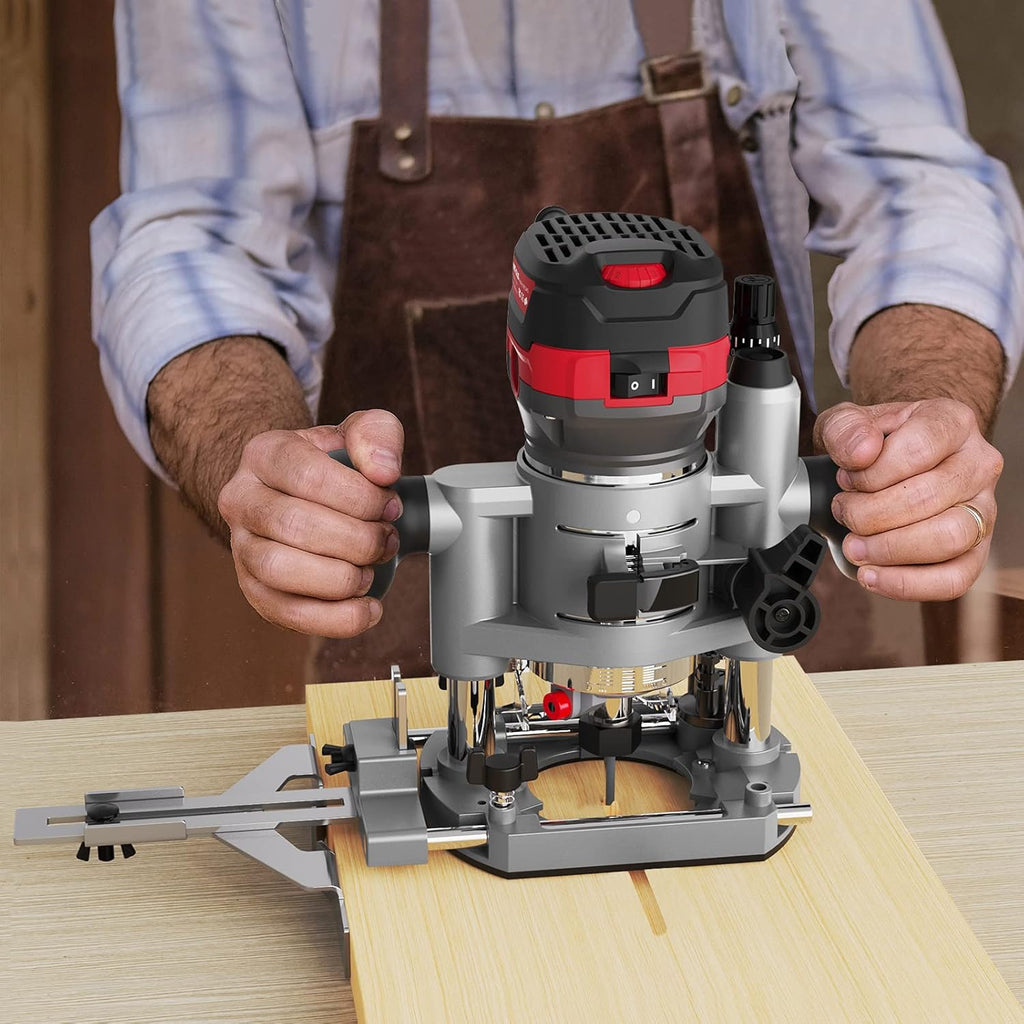 Compact Router Tool Set with Carrying Case Q4395