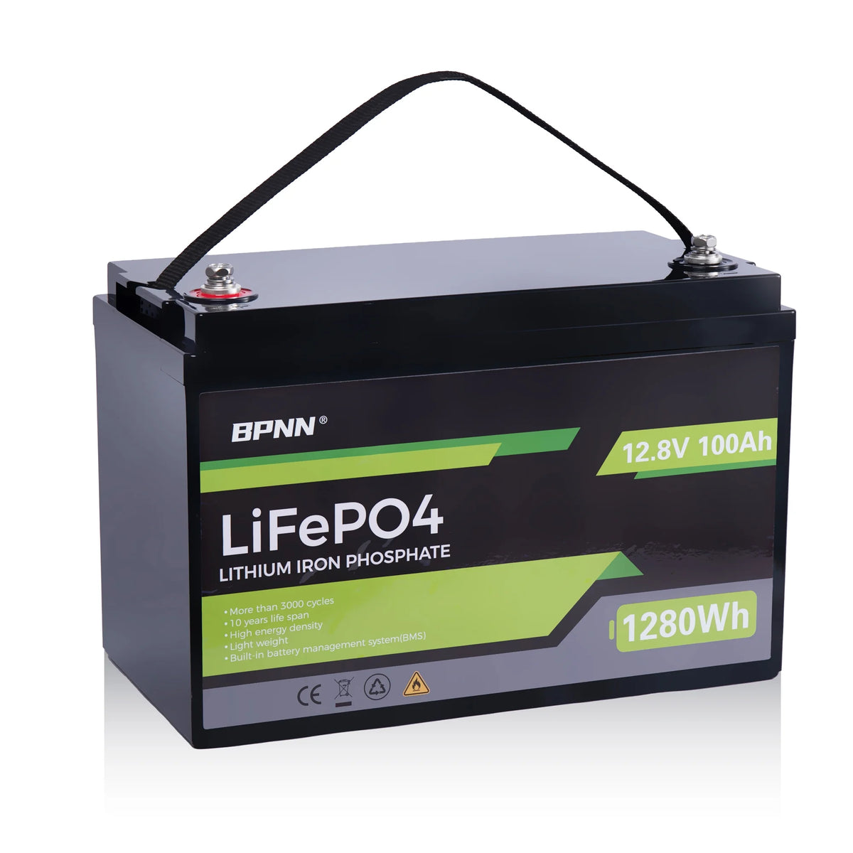 12V 100Ah LiFePO4 Lithium Battery N942