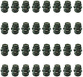 Black Plastic Wheel Lug Nut Cap Set of 32 U348447