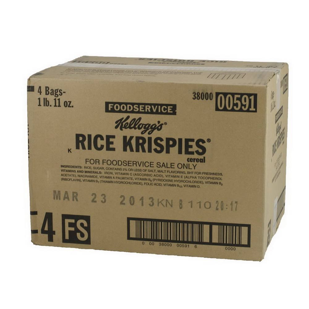 Rice Cereal 27 oz Pack of 4 L770