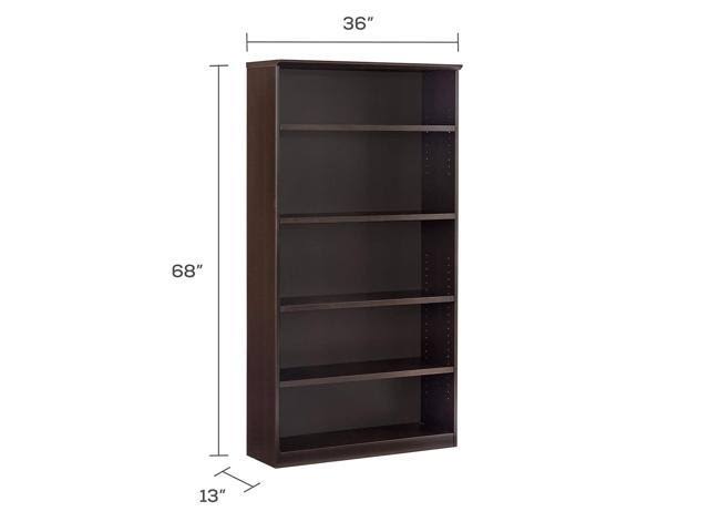 Mocha Laminate Bookcase O759