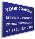 Custom Yard Signs (2 pc) Double Sided with Metal H-Stakes A81952