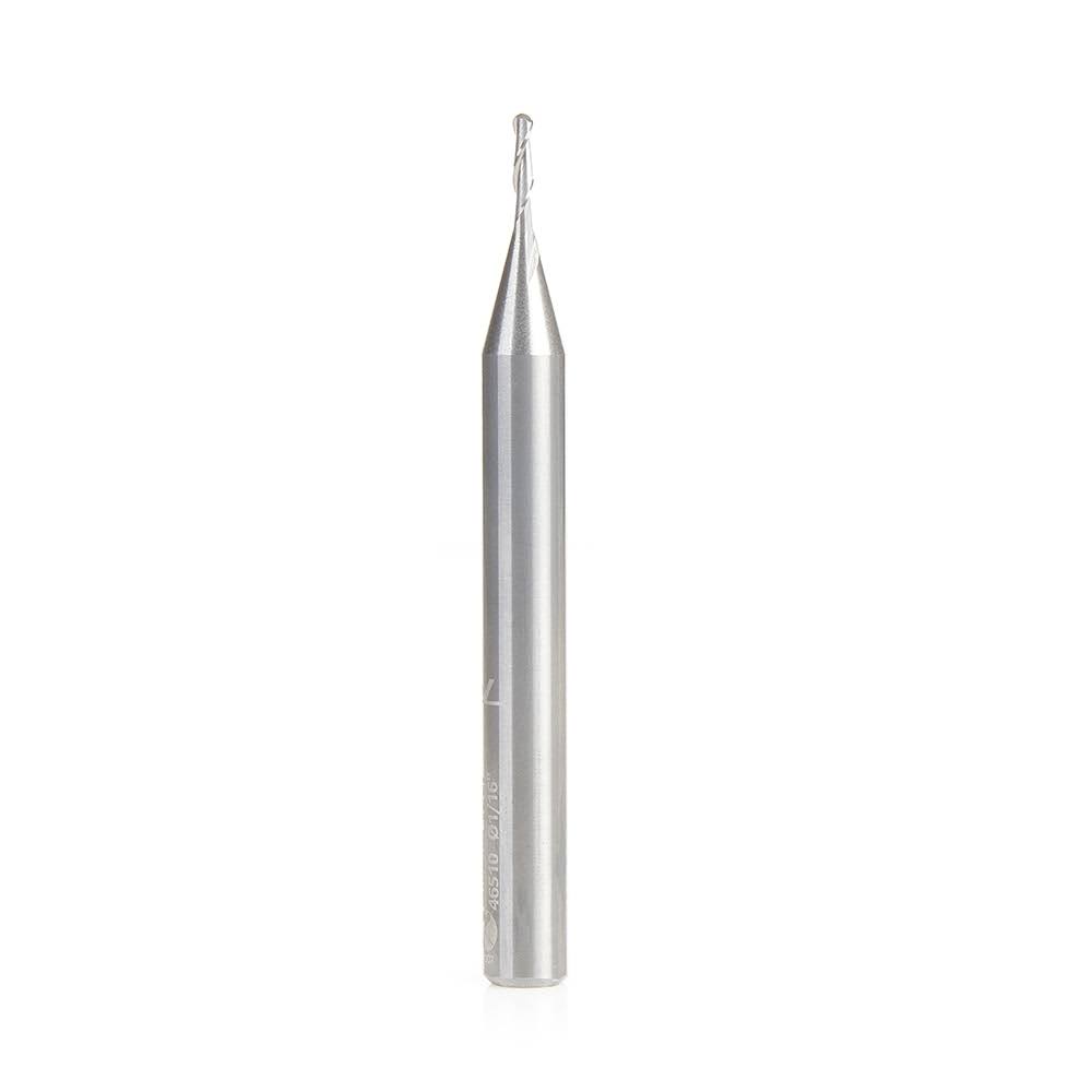 Solid Carbide Double Flute Up-Cut Ball Nose Spiral J60198