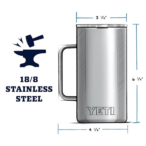 24 oz Vacuum Insulated Stainless Steel Mug with MagSlider Lid U3402