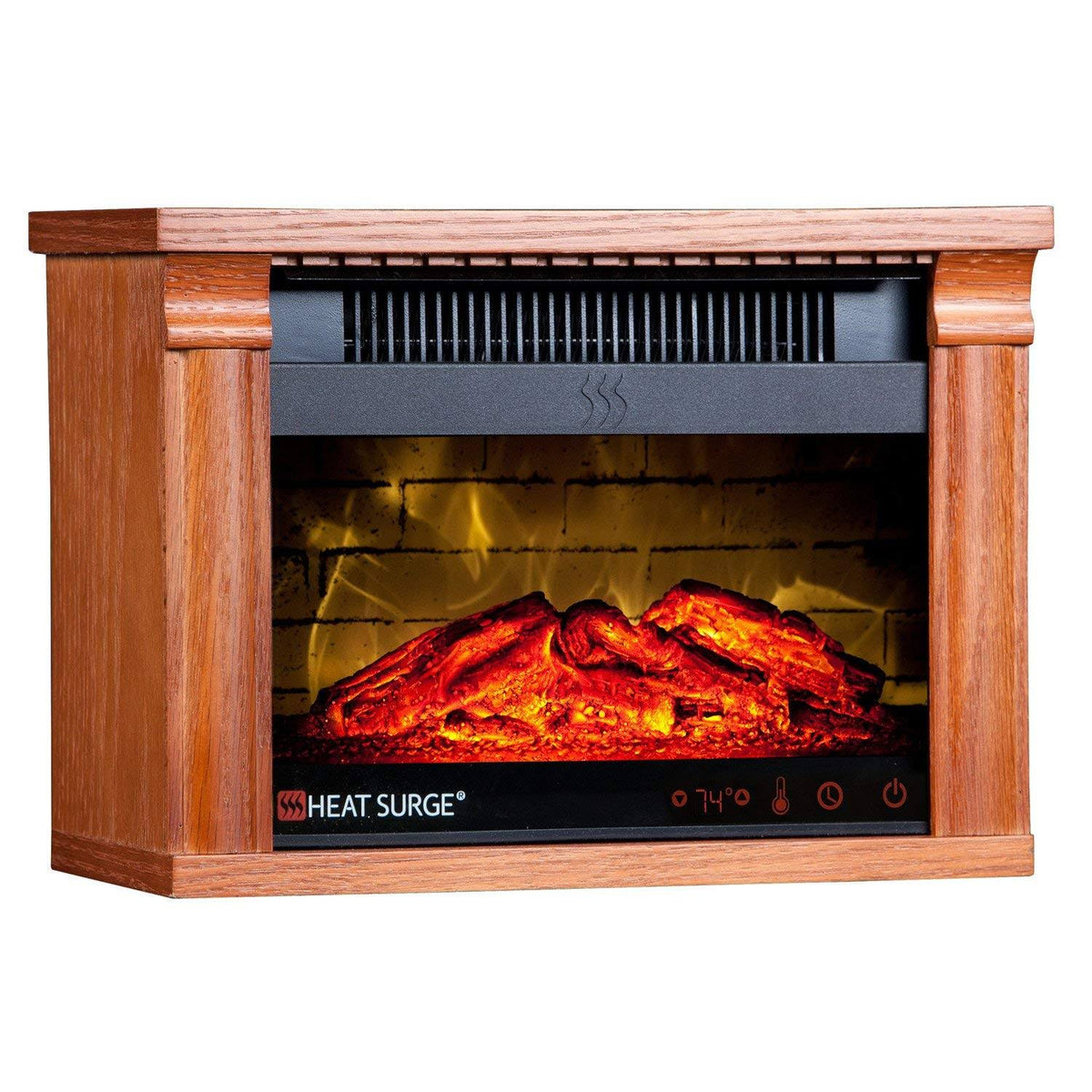Portable Electric Fireplace Heater with Remote Control M502620