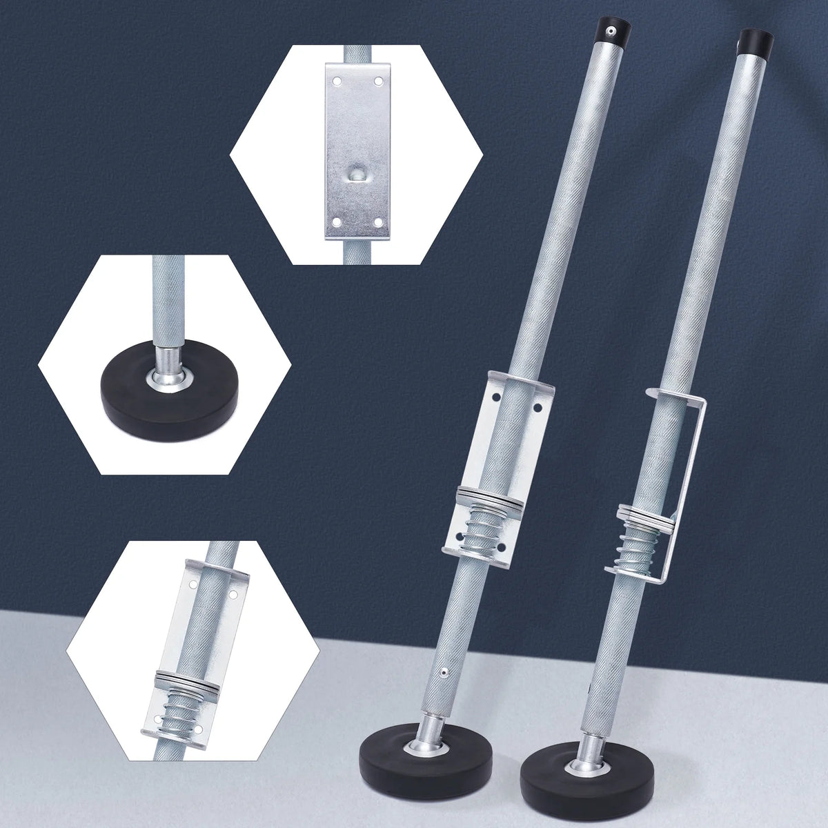 Ladder Leveler Pair with Steel Pole W455328