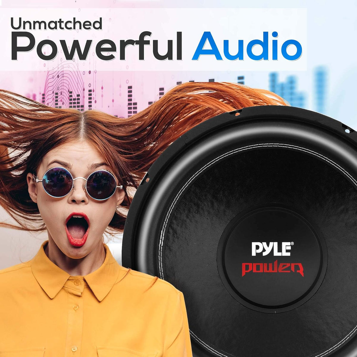 15inch Dual Voice Coil 4 Ohm Subwoofer Speaker, Pack of 2 D998