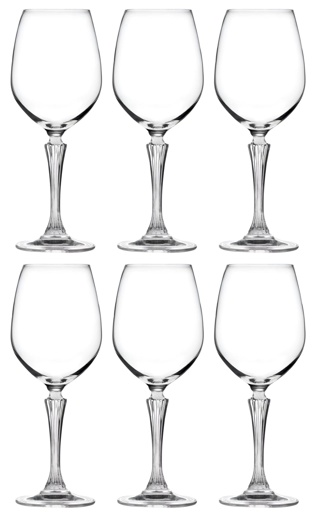 Set of 6 Wine Glasses A624