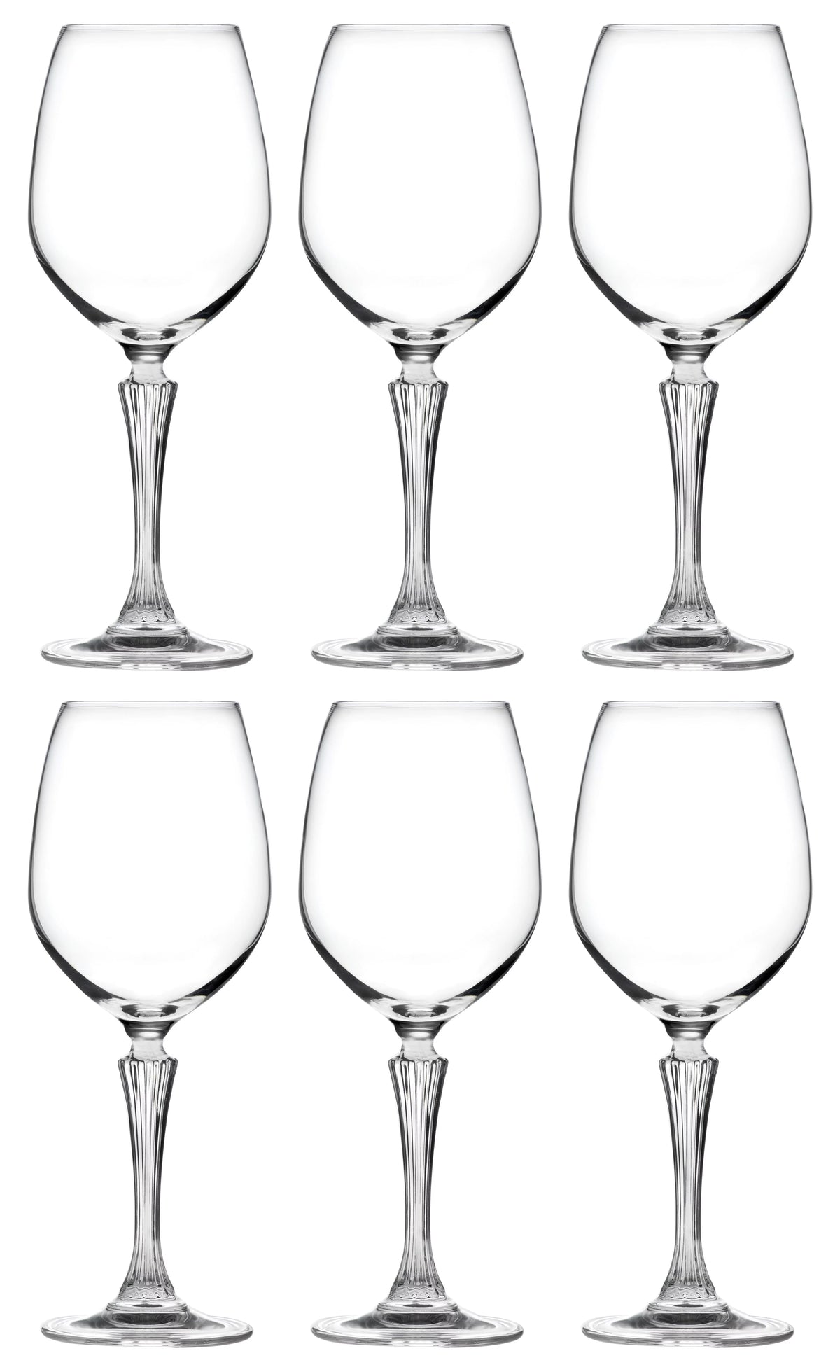 Set of 6 Wine Glasses A624