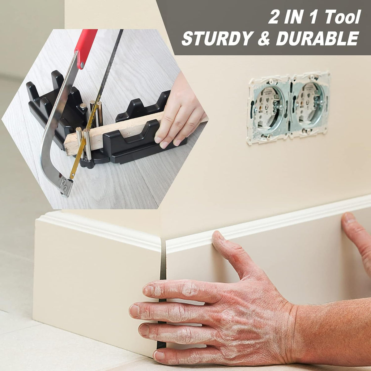 2-in-1 Mitre Measuring Cutting Tool R975