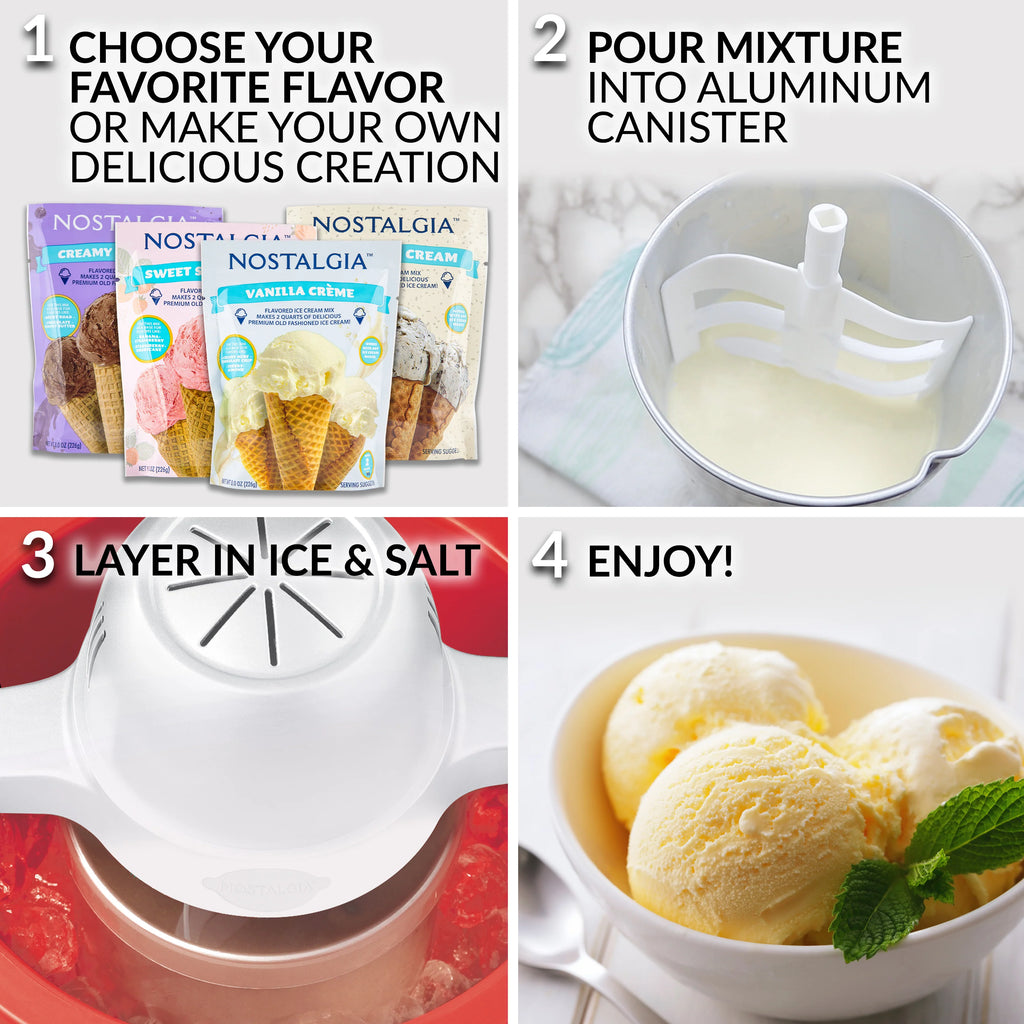 4-Quart Electric Ice Cream Maker E199