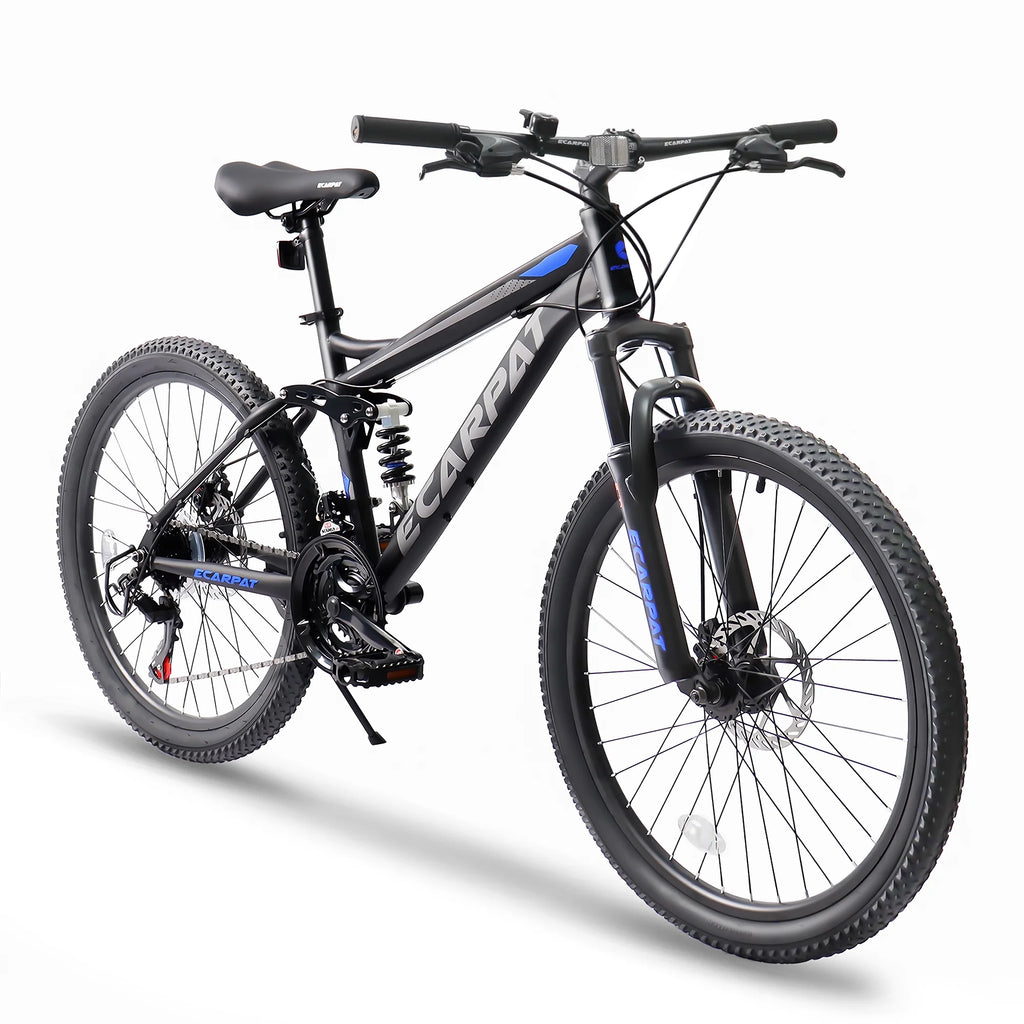 24 Inch 21-Speed Full Suspension Mountain Bike D4135