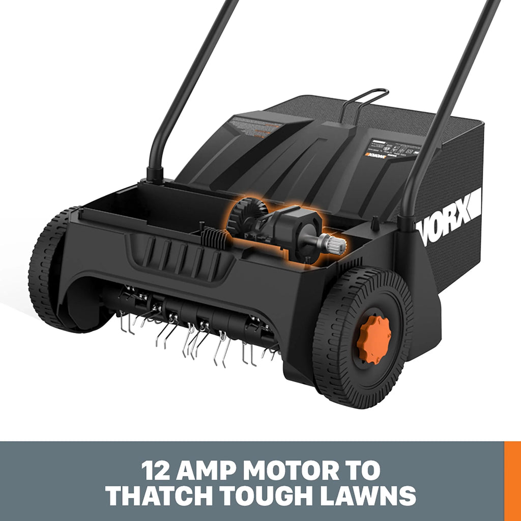 14 Amp Walk Behind Electric Dethatcher V491