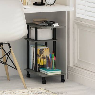 French Oak Gray End Table P341