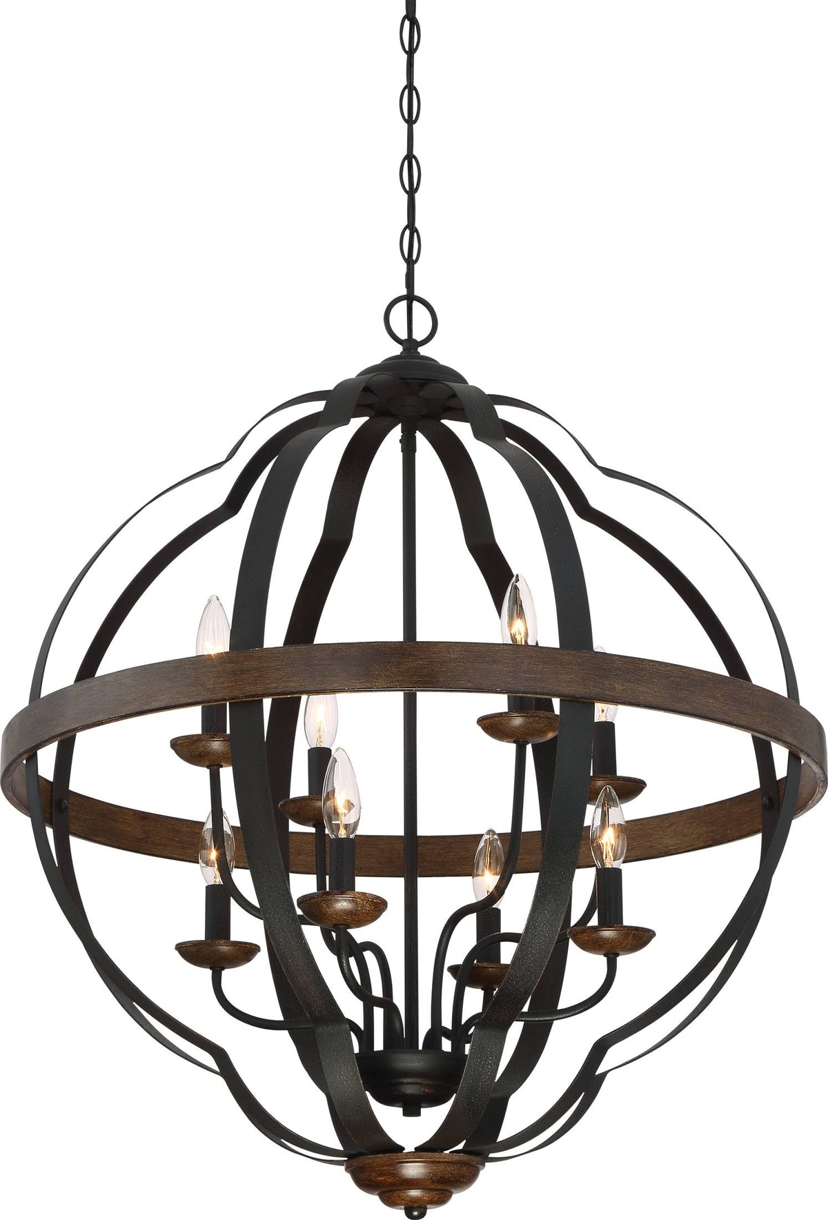 Black Chandelier Light B260
