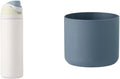 Insulated Stainless Steel Water Bottle with Straw and Silicone Boot M1476
