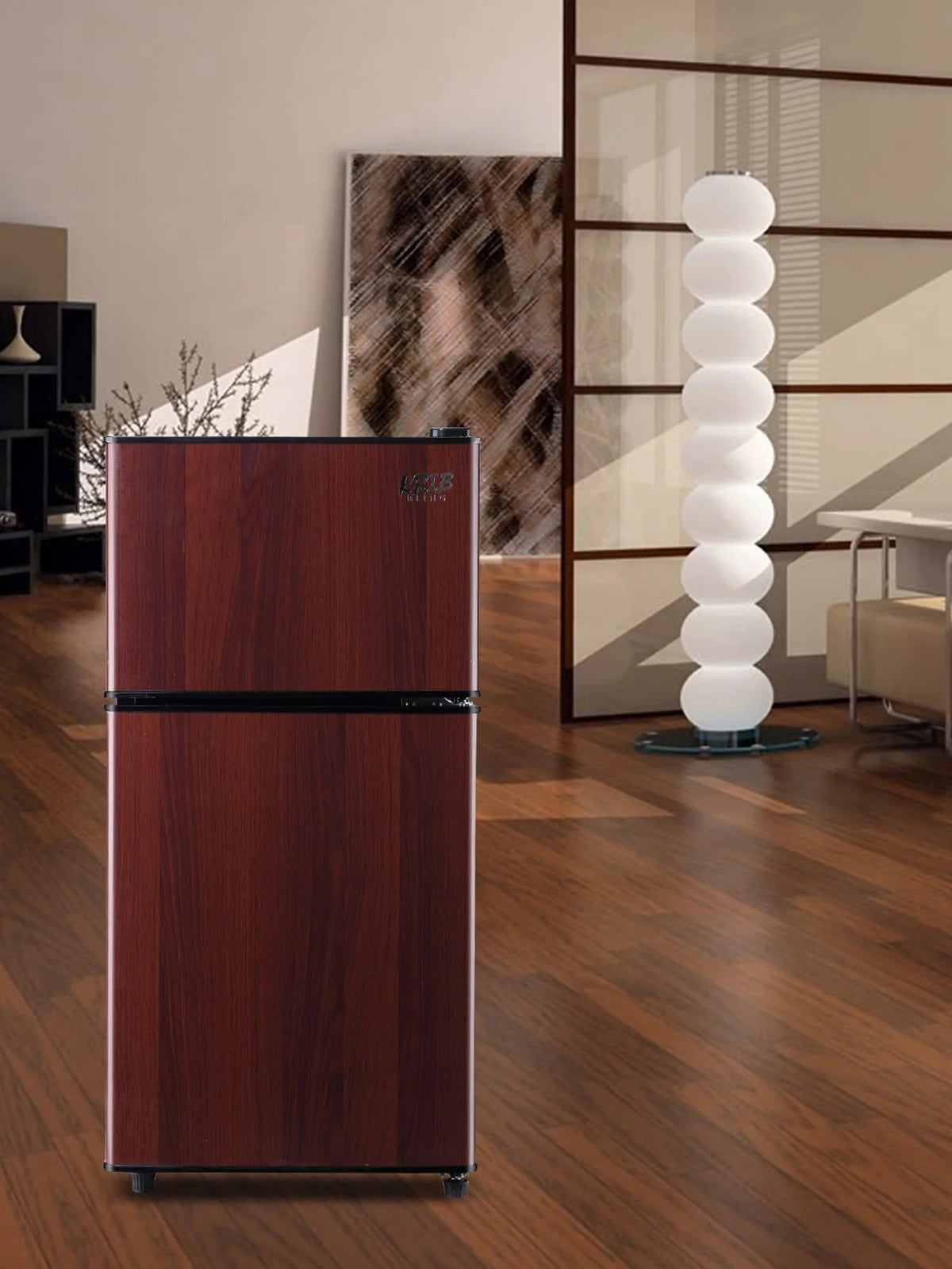 3.5 Cu.ft Mini Fridge with 7 Level Thermostat V983