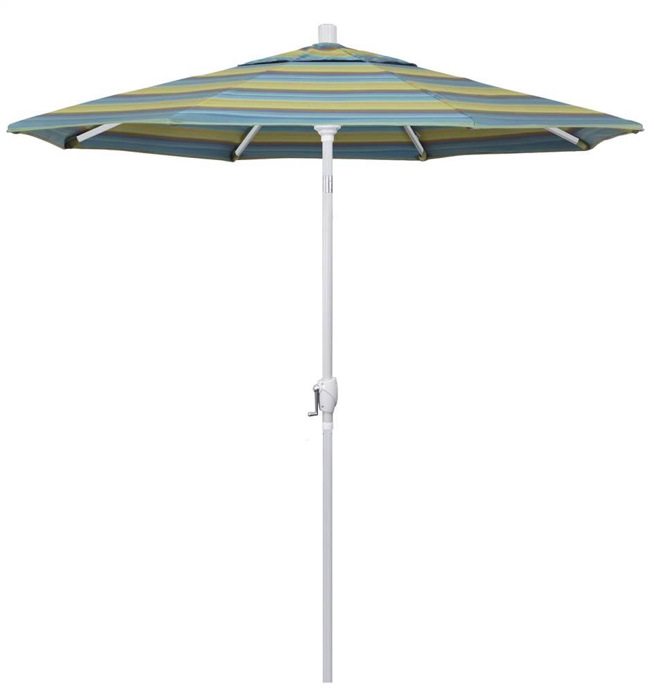7.5 ft. Aluminum Push Button Tilt Market Umbrella V77142