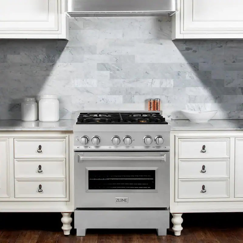 4 Burner Dual Fuel Range with Griddle W538010