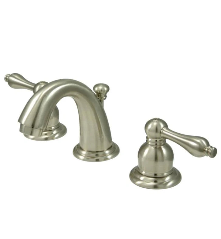 Chrome Two Handle Mini Widespread Lavatory Faucet with Retail Pop-Up J7857