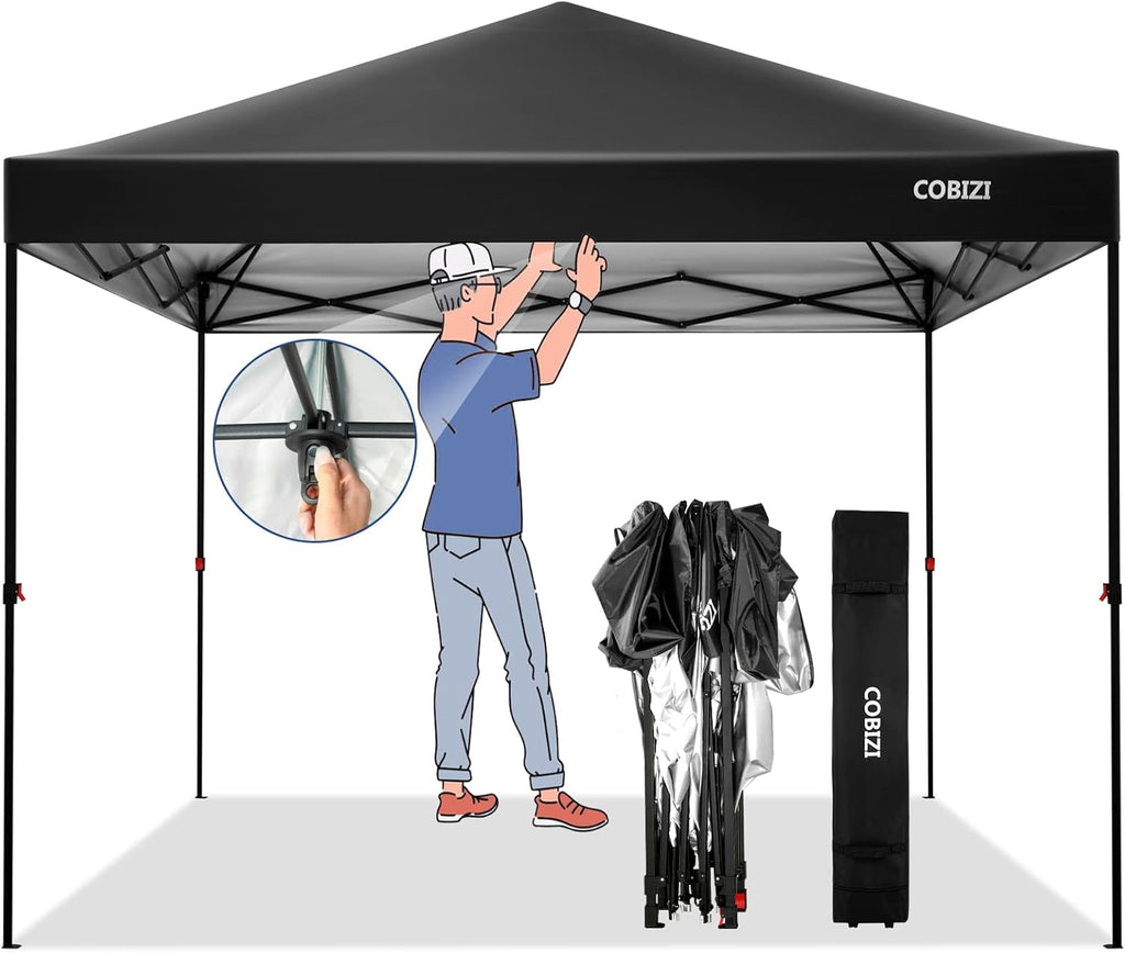 10x10 Pop Up Canopy Tent with Wheeled Bag A93900