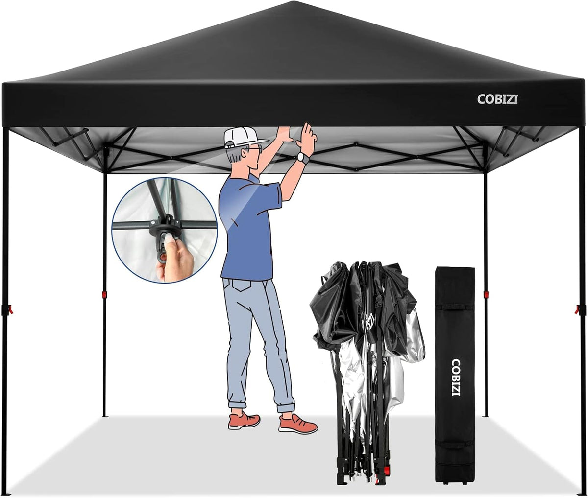 10x10 Pop Up Canopy Tent with Wheeled Bag A93900
