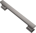 Brushed Satin Nickel 5 Inch Hole Centers Cabinet Drawer Handles Pulls 10 Pack Q57069