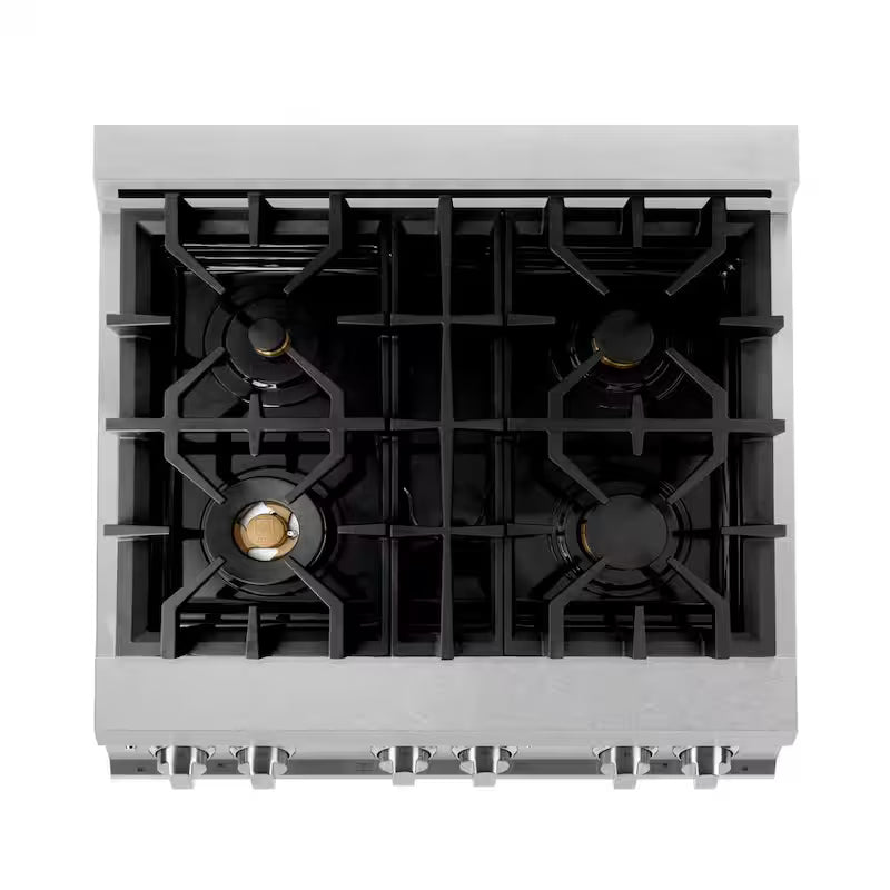 4 Burner Dual Fuel Range with Griddle W538010